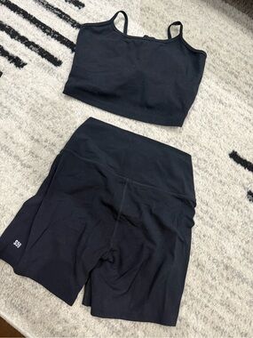 Splits59 Black Athletic Bike Shorts